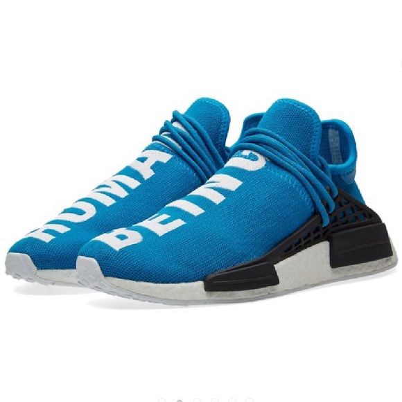 pharrell williams blue shoes